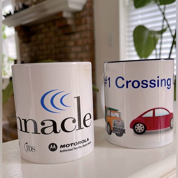 2 coffee cups #1 crossing guard and Pinnacle - Picture 11 of 11
